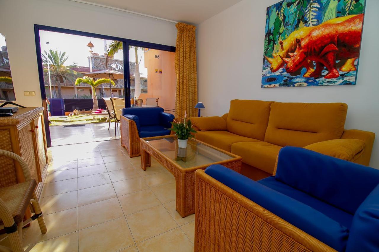Duplex Meloneras With Free Wifi And Private Garden Βίλα Εξωτερικό φωτογραφία